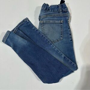 Old Navy Boy’s Straight Jeans Size 8 Denim Adjustable Waist Med Blue